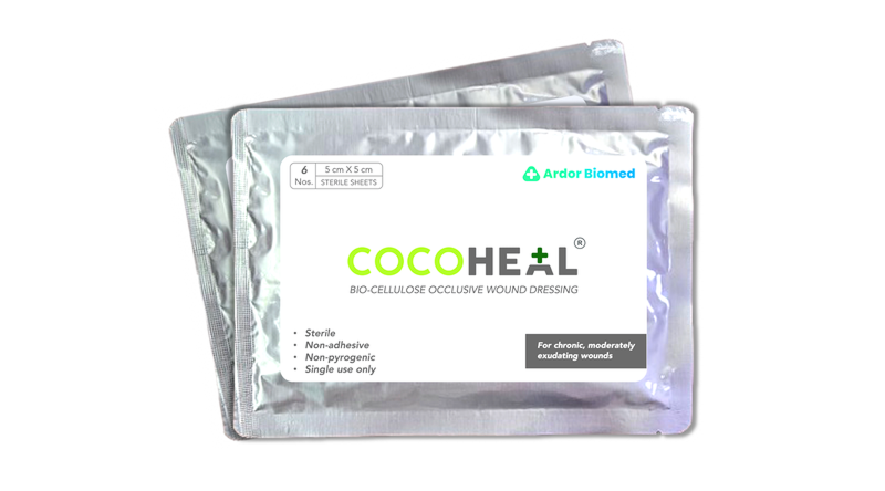 Cocoheal gel used for treating burns and injuries