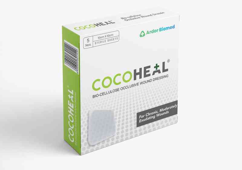 Bio-cellulose Wound Dressing 10X10 - Image 2