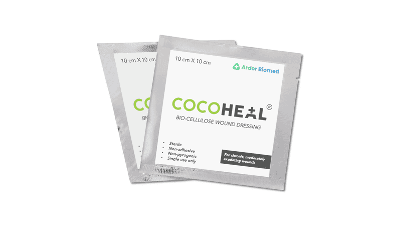 Cocoheal wound healing gel for cuts and burns