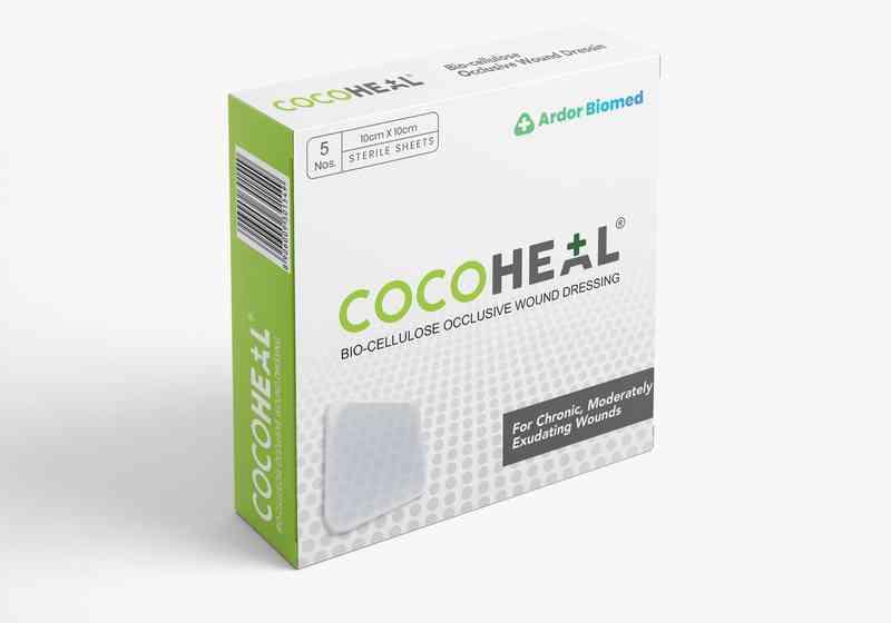 Bio-cellulose Wound Dressing 10X10 - Image 2